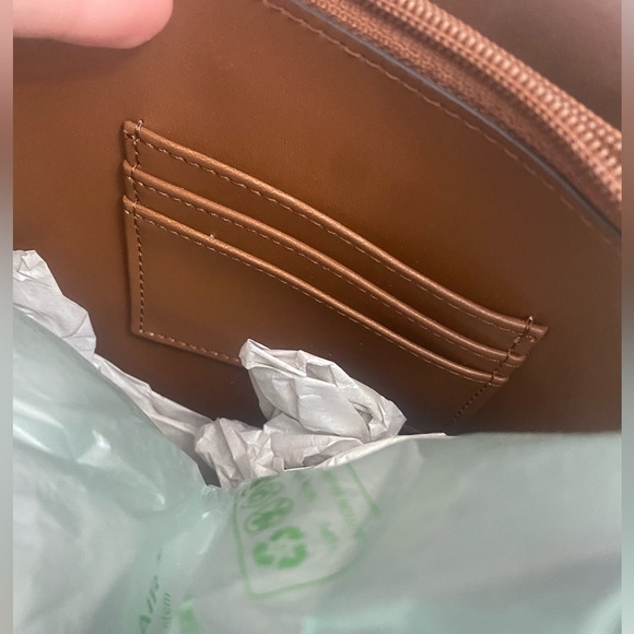 Michael Kors Maple Brown Multi Small Purse - Picture 6 of 8